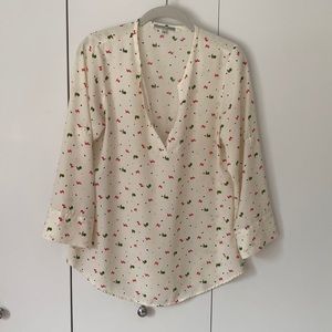 Collective concepts cute bird blouse